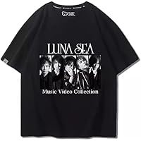 未使用品　LUNA SEA LPジャケット付き 無彩色Tシャツ LUNA SEA LPジャケット付き 無彩色Tシャツ （LUNA SEA、セルフ