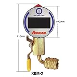 ROBINAIR 超小型デジタルゲージ+アクセスフィッティング(90度) RDM-2