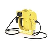 KH Industries RTF Series ReelTuff Industrial Grade Retractable Power Cord Reel 12/3 SOOW Cable 20 Am