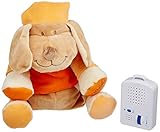 胎内音+メロディ内蔵のぬいぐるみ バビアージュ Doodoo いっしょにねんねですやすや睡眠 オレンジ