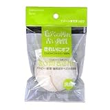 山本農場こんにゃくスポンジKomachiベビー＆フェイス用　5個セットアトピーなどで体をこすることができない方のご意見をもとに開発したこんにゃくスポンジで