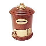 クラフトアートインド手作り木製Money / Piggy Bank Cumコインボックスレターボックスでシェイプ
