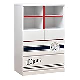 アルファタカバ 埼玉西武ライオンズ承認 ライオンズチェスト 75cm幅オープンラックタイプ