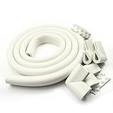 JNTworld【ガードクッション4ｍ＋コーナーパット４個付き】赤ちゃん/ベビー/お子様やご年配の方　ケガ防止! 360度全面保護 自由DIY コーナーガード付き 【10色選択】テーブル/ベビーベッド