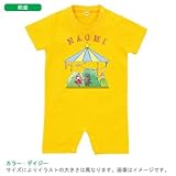 BabyChips 赤ずきんちゃん(名入れ半袖ベビーロンパース) 70 デイジー