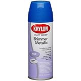Krylon Shimmer Metallic Spray Paint 11.5-Ounce Blue [並行輸入品]