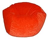 Ahh! Products Orange Velvet Microsuede Washable Kid Bean Bag Chair [並行輸入品]