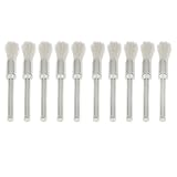 ノーブランド品 多種選択可 宝石研磨工具 研磨 バフホイールウール 研磨 10個入り - 3x5ミリメートル