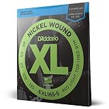 D'Addario ダダリオ ベース弦 ニッケル Long Scale 5弦 .045-.135 EXL165-5 【国内正規品】
