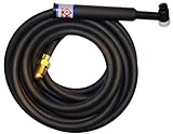CK Worldwide CK26-25-R RG Standard Series Gas Cooled TIG Torch, Black by CK Worldwide