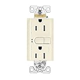 Eaton Aspire GFCI Self-Test 15A -125V Tamper Resistant Duplex Receptacle, Desert Sand [並行輸入品]