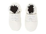 [ロビーズ] Robeez メンズ Special Occasion Soft Soles (Infant) ベビーシューズ White Smooth/Black 6-12 Months (US 2.