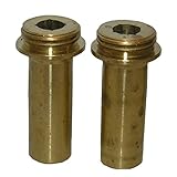 LASCO SB-216 Mobile Home 21/32 by 18 by 1 9/16 Brass Shower Seats for Price Pfister Brand, Brass, 2-