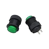 Goliton® 5X　押しボタンスイッチ　R16 - 503B 　16ミリメートル　丸型　非ロック式　250V 3A　グリーン