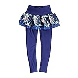 Cutelove　ガウチョパンツ　プリンセススカート　フローラルレース　綿　コットン　女の子　ガールズ　赤ちゃん　幼児　春　秋　可愛い　ファッション　素敵　カジュアル　普段着　韓国　3色