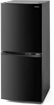 アイリスオーヤマ 冷蔵庫 142l 幅約50cm 冷凍室52l 右開き 静音 ブラック Irsd 14a B アイリスオーヤマ Iris Ohyama 大型家電 通販 Amazon