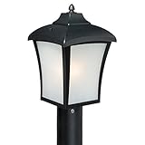 Vaxcel T0003 Boardwalk 8" Outdoor Post Light, Oil Rubbed Bronze [並行輸入品]
