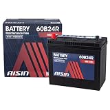 アイシン(AISIN) 車用 バッテリー 60B24R (55B24R 46B24R) 標準車/充電制御車対応 RED LABEL BTRAZ-9060B24R