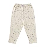 (チャックル) chuckle 水玉 バンビちゃん レギンス パープル 100cm P3574-100-80