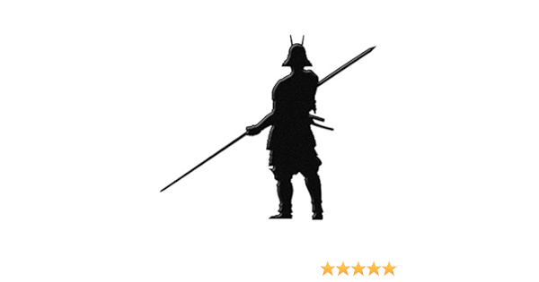 Amazon 戦国武将 蒔絵シール 長宗我部元親 黒 シルエット シール ステッカー おもちゃ