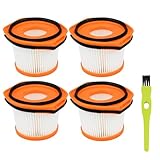 INSLIFE シャーク用掃除機フィルター XFFWV360J shark用フィルター CS401J CS651J CS200J CS601J CS501J CS300J CS601JBK CS100JBR WS620 WS630 WS632 WS633に適用 4個セット