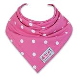 Skibz Dribble Bib (Polkadot Pink) by Skibz