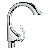 グローエ GROHE32668 000 シングルレバーキッチン混合栓 クローム ヘッド引出しタイプ