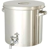 日東金属工業:日東 ステンレスタンク ストレート貯蔵用タンク(蛇口付) 20L ST-W-30 型式:ST-W-30