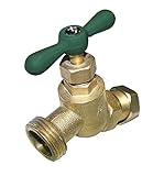 Americanバルブm75cnk 1 / 2 " No KinkホースBibb圧縮エンド、1 / 2インチ