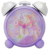ティーズファクトリー(T'S Factory) 目覚まし時計 ディズニー アラームツインベルクロック ラプンツェル アナログ パープル DN-5520331RA