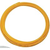 TRUSCO ポリウレタンチューブ 12X8.0mm 10M巻 イエロー