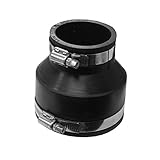 PlumBest T06320R1 3-Inch by 2-Inch CI or PVC Flexible Coupling [並行輸入品]