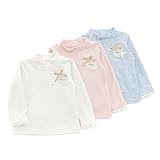 Lily ivory(リリー アイボリー) ハイネックＴシャツ (80～130cm) キムラタンの子供服 (71001-171a) ブルー 80