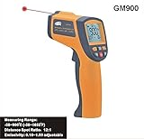 -50 ~ 900℃ (-58~1652℉) 非接触レーザーターゲットポインタの選択赤外線温度計範囲GM900