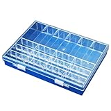 ホーザン(HOZAN) 小物入れ パーツケース 最大48小間 180度開閉ふた カーブ付内箱 B-10-AC