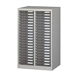 日本製 レターケース 保管庫 A4判縦 2列 浅型20段 アルプススチール A-220