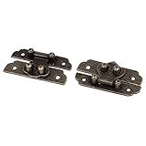 uxcell　掛け金 アンティークスタイルラッチ キャビネット家具　ハードウェア　48x25mm ブロンズ材質 レトロスタイル 木製チェスト