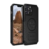 ROKFORM(ロックフォーム) スマートフォンケース iPhone 13 Pro Max RUGGEDケース ブラック MagSafe対応 ハードケース