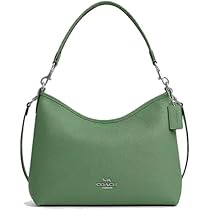 新品同様　COACH　コーチ　ショルダーバッグ　レザー　グリーン　ロゴ　現行完売 コーチ COACH ショルダーバッグ （GREEN） - ファッション通販