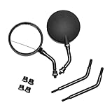ZII ミラー ショート ブラック GS400 GT380 KH400 KH250 Z400FX Z400GP GPZ400F GSX400E RZ250 RG250E