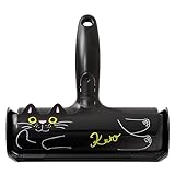 日本シール 直販 ぱくぱくローラー パクパクローラー Kuro ペットの毛 抜け毛取り 毛取りブラシ お掃除ローラー エチケットブラシ 犬猫兼用 ほこり取り 犬の毛 猫の毛 髪の毛 ホコリ取り ほこり カーペット 猫 犬 猫用品 雑貨 ペット用品 掃除グッズ 便利グッズ N76KR