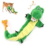 犬 おもちゃ 頑丈 音の出る ぬいぐるみ 歯磨き 壊れにくい 引っ張り 運動不足 ストレス解消 インタラクティブトレーニング 知育玩具 一緒に遊ぶ 小型犬 中型犬 大型犬用（グレー/犬）