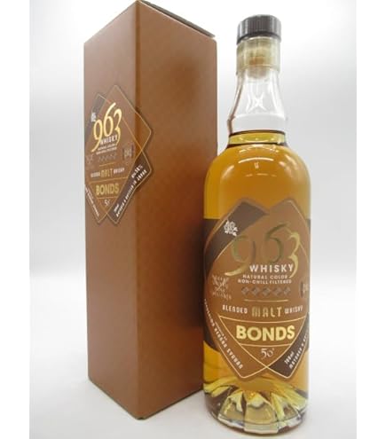 Amazon.co.jp: 963 BONDS ボンズ ブレンデッドモルト 50% 700ml : 食品