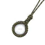 モッロ ロック 4.5倍 30mm ルーペ マルチカモ 425 パラコード ペンダント