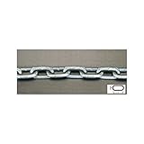 【キャンセル不可】GS74262 ８．５ｍｍｘ３０ｍ　リンクチェーン（スチール製／ユニクロメッキ）