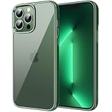 JETech iPhone13ProMax 保護ケース(6.7インチ専用13 Pro Max) 黄ばみなし 衝撃吸収 バンパーカバー 傷つけ防止 クリアバック (ローズゴールド)
