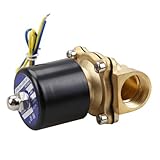 VktechDC 12V  3/4インチ電気ソレノイドバルブ　水空気油  N/C 2W-200-20