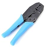 Wen&Cheng 圧着工具 電工ペンチ ペンチ ラチェット BNCクリンパーラチェットヘキサ   6.50mm 5.41mm 1.73mm HEX .256 ".213" .068 "RG58 RG