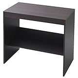 山善(YAMAZEN) デスク 木製 パソコンデスク(幅80.5) ダークブラウン GD-8045(GDBR)