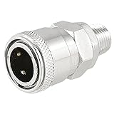 uxcell　ワンタッチ継手　クイックカプラー　ワンタッチ継手　クイック継手　オスネジ　SM-20